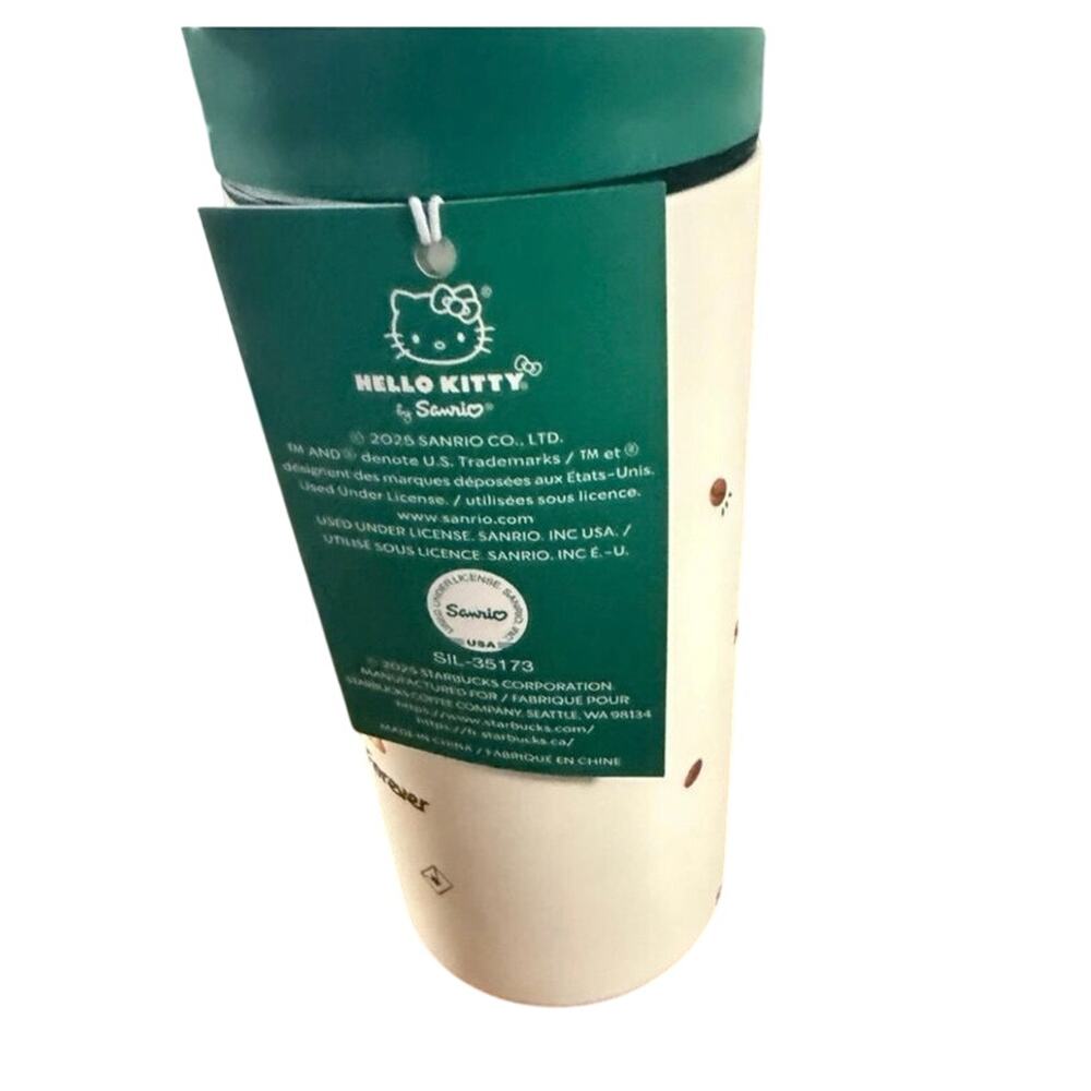 Starbucks x Hello Kitty 2025 Limited Edition Stainless Steel Tumbler 12 oz - Picture 6 of 15